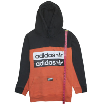 Mens UK Size S adidas Orange Pullover Hoodie
