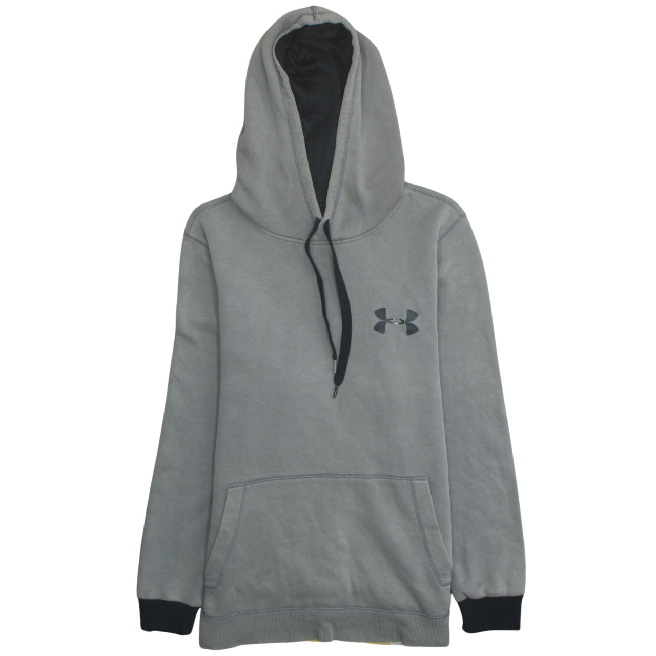 Mens UK Size M Under armour Grey Pullover Hoodie