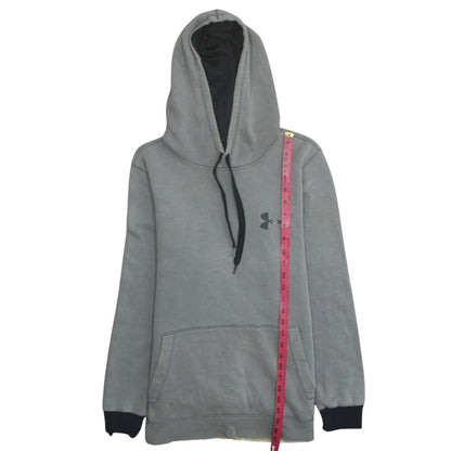 Mens UK Size M Under armour Grey Pullover Hoodie