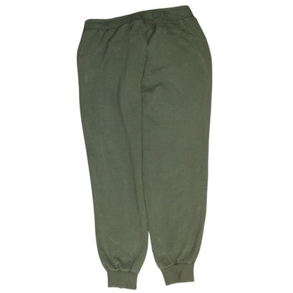 Puma Men’s Green XL Fleece Sweatpants Joggers Regular Fit