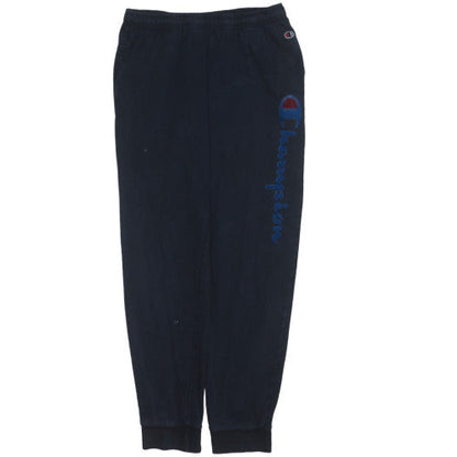 Mens UK Size M Champion Regular Fit Jogger Black Trousers