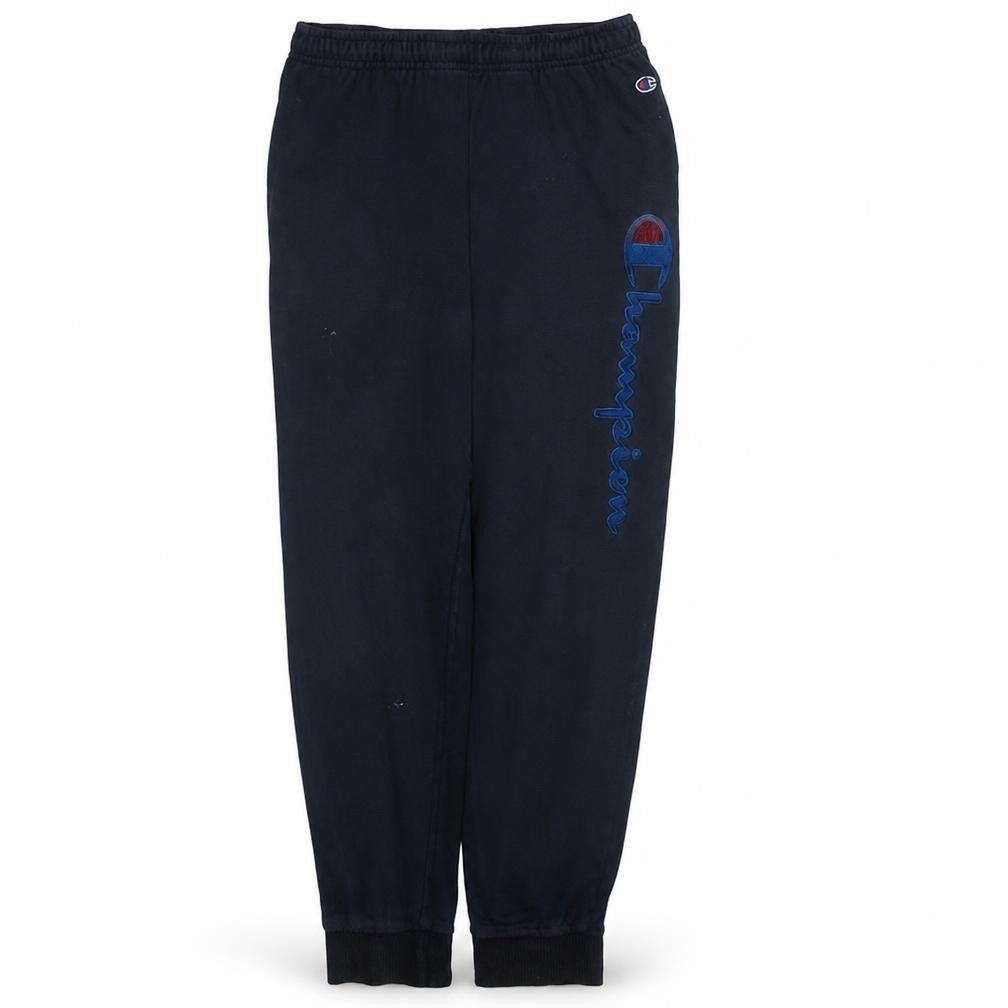 Mens UK Size M Champion Regular Fit Jogger Black Trousers