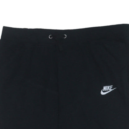 Mens UK Size M Nike Regular Fit Jogger Black Trousers