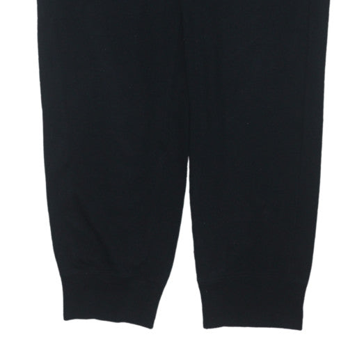 Mens UK Size M Nike Regular Fit Jogger Black Trousers