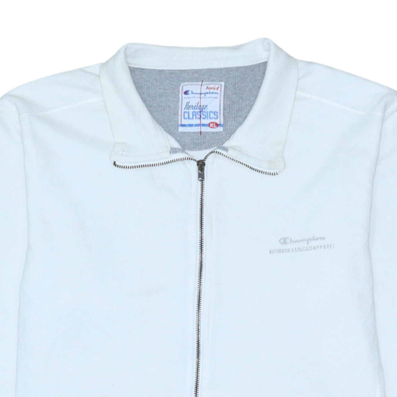 Mens UK Size XL Champion White Gym & Training Running & Jogging Walking Jacket