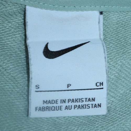 Mens UK Size S Nike Green Pullover Hoodie