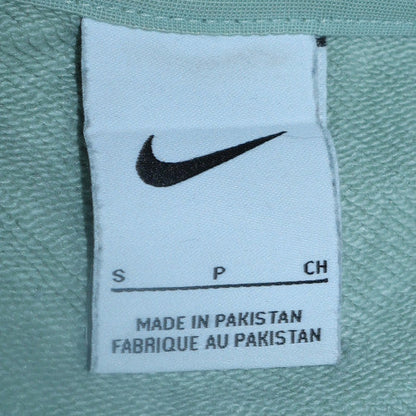 Mens UK Size S Nike Green Pullover Hoodie
