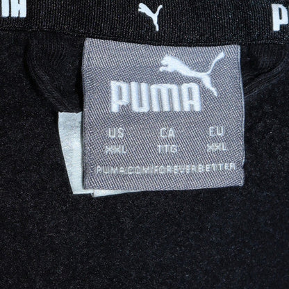 Mens UK Size L PUMA Black Full Zip Hoodie