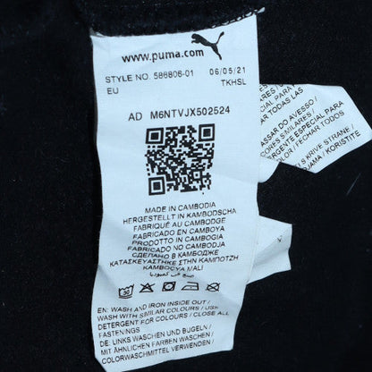 Mens UK Size L PUMA Black Full Zip Hoodie