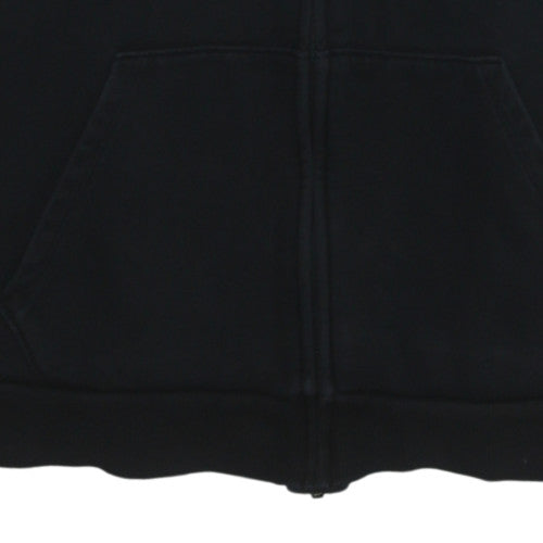 Mens UK Size L PUMA Black Full Zip Hoodie