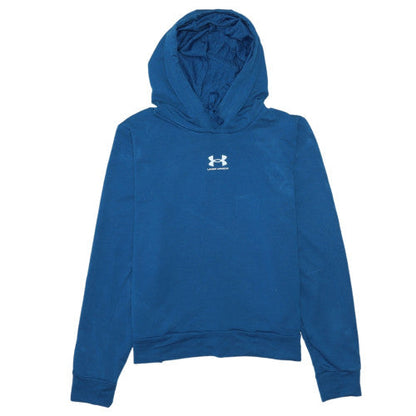 Mens UK Size XS Under armour Blue Pullover Hoodie