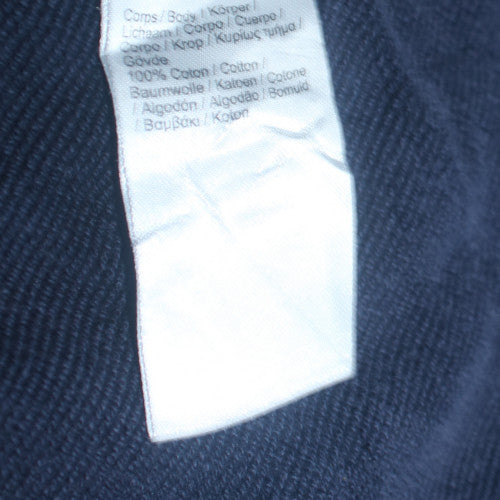 Mens UK Size M Lacoste Blue Full Zip Hoodie