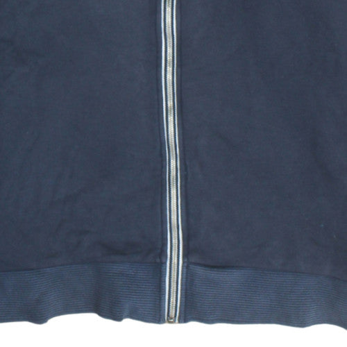 Mens UK Size M Lacoste Blue Full Zip Hoodie