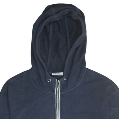 Mens UK Size M Lacoste Blue Full Zip Hoodie