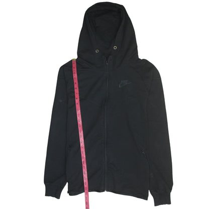 Mens UK Size L Nike Black Full Zip Hoodie