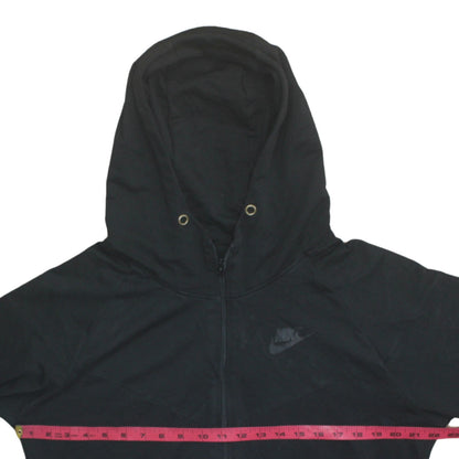 Mens UK Size L Nike Black Full Zip Hoodie
