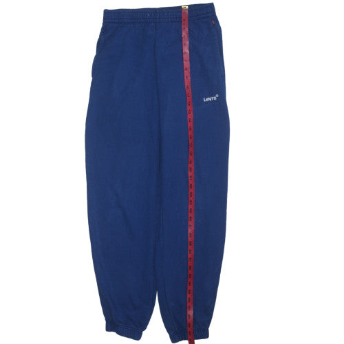 Mens UK Size M Levi's Regular Fit Sweatpants Blue Trousers
