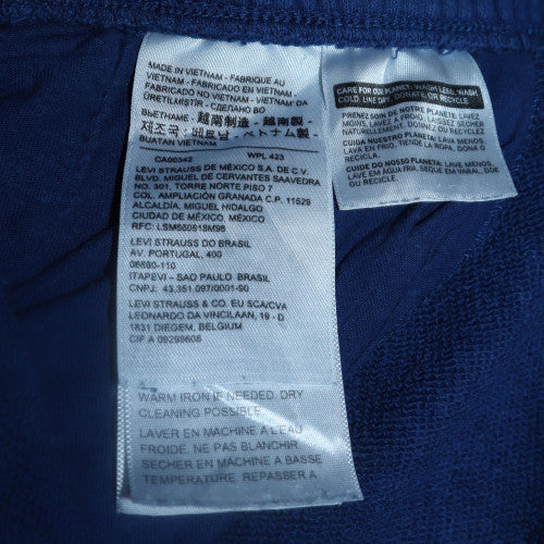 Mens UK Size M Levi's Regular Fit Sweatpants Blue Trousers