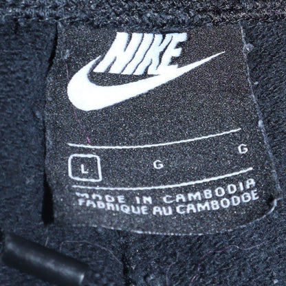 Nike Mens Black Fleece Jogger Sweatpants L Regular Fit