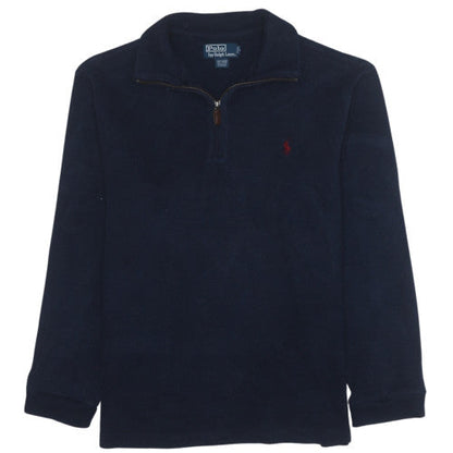 Mens UK Size M Ralph Lauren Blue Pullover Sweatshirt
