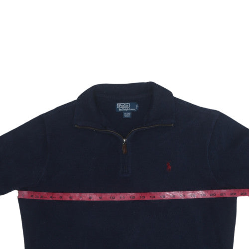 Mens UK Size M Ralph Lauren Blue Pullover Sweatshirt
