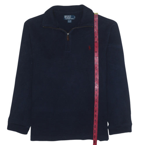 Mens UK Size M Ralph Lauren Blue Pullover Sweatshirt
