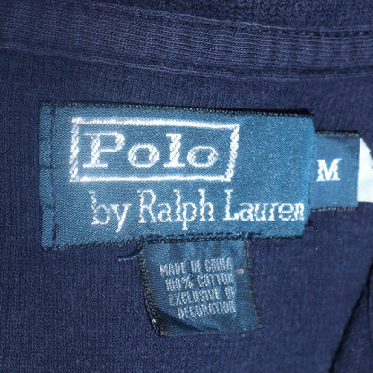 Mens UK Size M Ralph Lauren Blue Pullover Sweatshirt