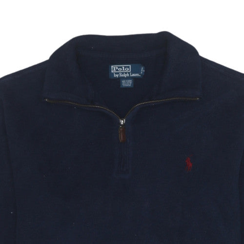 Mens UK Size M Ralph Lauren Blue Pullover Sweatshirt
