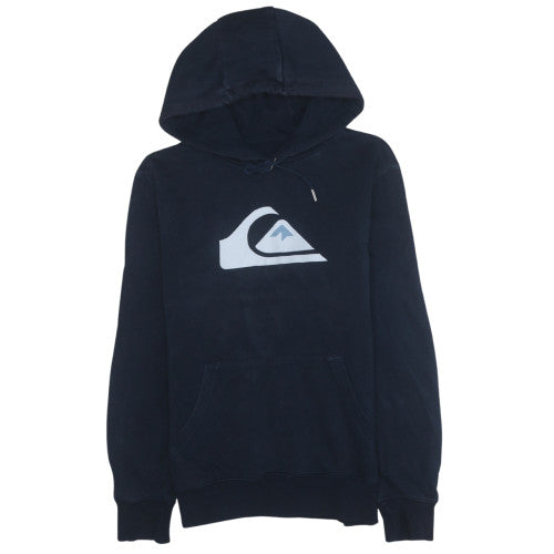 Mens UK Size XS Quiksilver Blue Pullover Hoodie