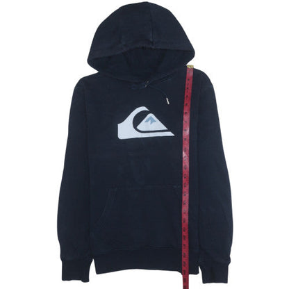 Mens UK Size XS Quiksilver Blue Pullover Hoodie