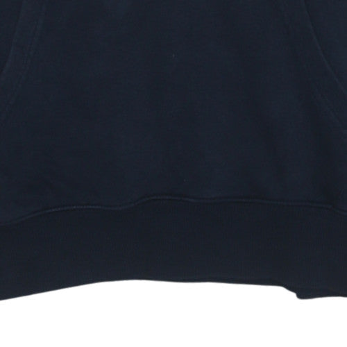 Mens UK Size XS Quiksilver Blue Pullover Hoodie