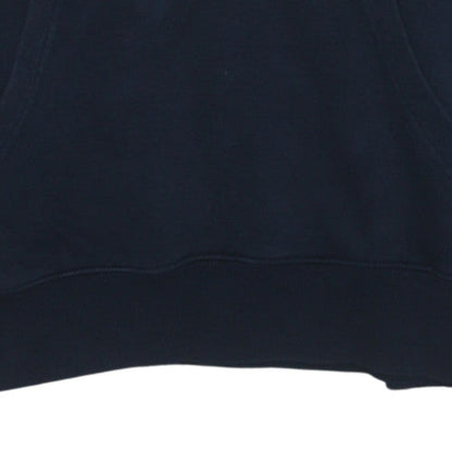 Mens UK Size XS Quiksilver Blue Pullover Hoodie