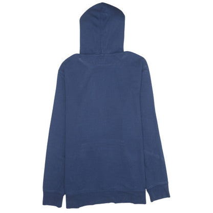 Mens UK Size L Levi's Blue Pullover Hoodie