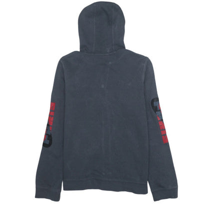 Nike Boys Grey Full Zip Hoodie Large 147-158cm Paris Saint-Germain PSG