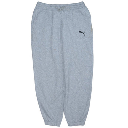 Mens UK Size M PUMA Regular Fit Sweatpants Grey Trousers