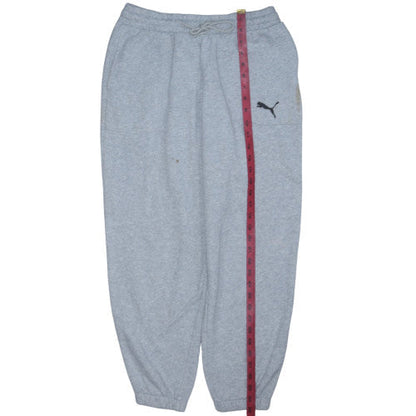 Mens UK Size M PUMA Regular Fit Sweatpants Grey Trousers