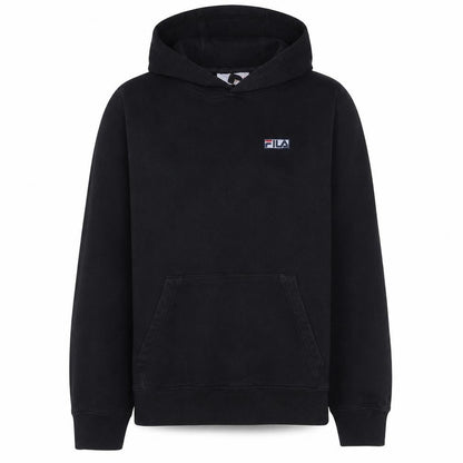 Mens UK Size M FILA Black Pullover Hoodie