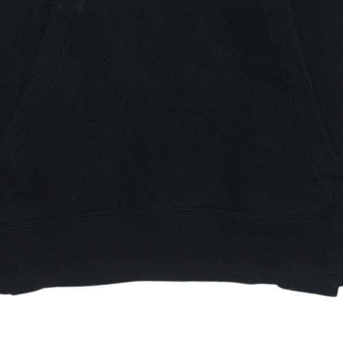 Mens UK Size M FILA Black Pullover Hoodie