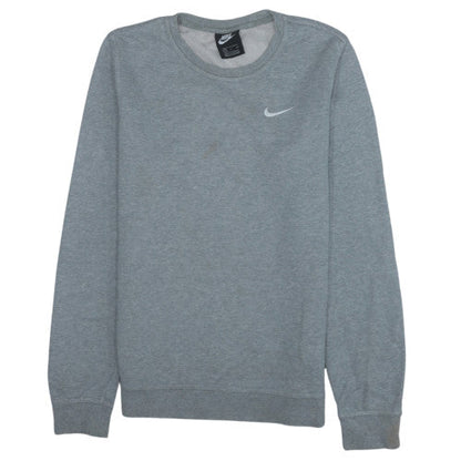 Mens UK Size S Nike Grey Pullover Sweatshirt