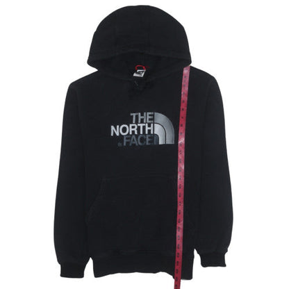 Mens UK Size M The North Face Black Pullover Hoodie
