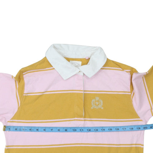 Womens UK Size 8 NEXT Multicoloured Basic Polo
