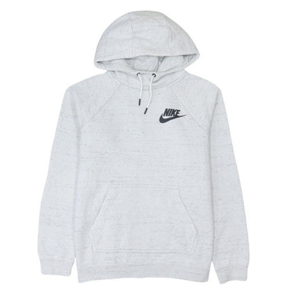 Womens UK Size M Nike Grey Pullover Hoodie
