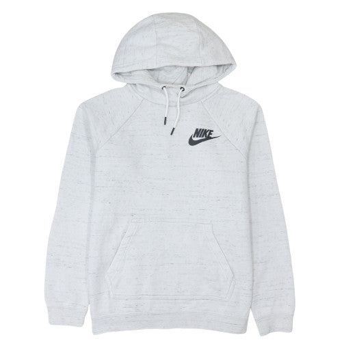 Womens UK Size M Nike Grey Pullover Hoodie