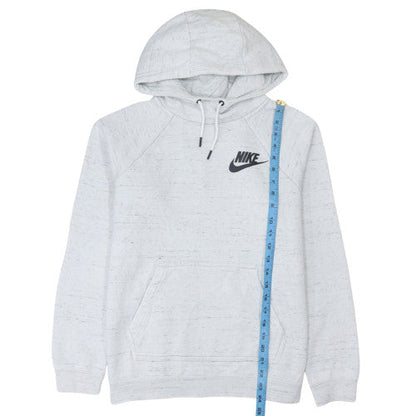 Womens UK Size M Nike Grey Pullover Hoodie