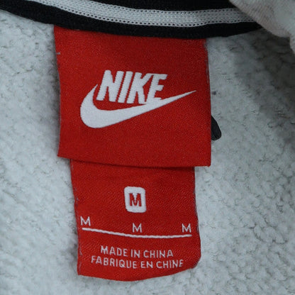 Womens UK Size M Nike Grey Pullover Hoodie