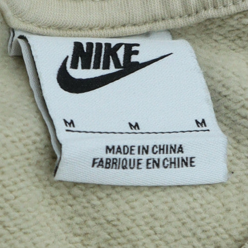 Womens UK Size M Nike Beige Pullover Sweatshirt