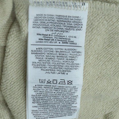 Womens UK Size M Nike Beige Pullover Sweatshirt