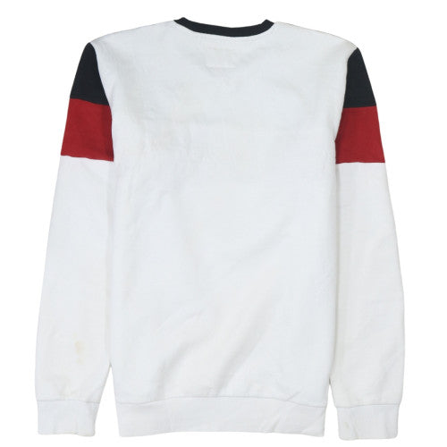 Mens UK Size L GUESS Multicoloured Pullover Sweatshirt