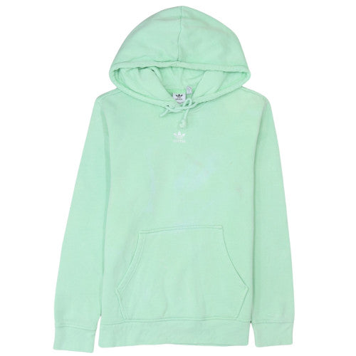 Womens UK Size M adidas Green Pullover Hoodie