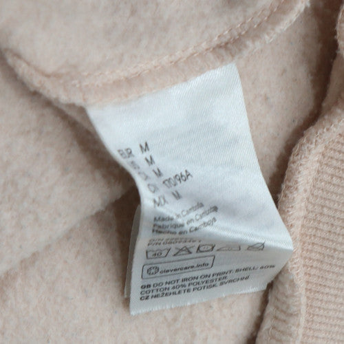 Womens UK Size 14 H&M Beige Pullover Sweatshirt